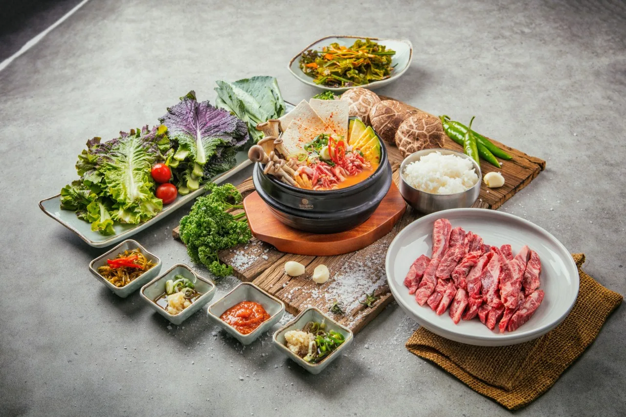 한우 숯불구이